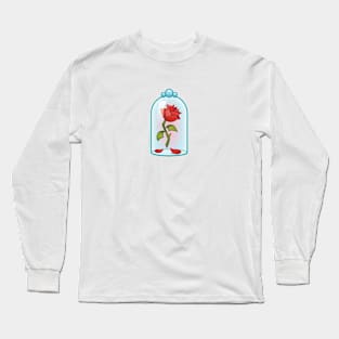 Rose Vector Design Long Sleeve T-Shirt